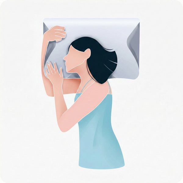 Velvet Pillow cooling comfort