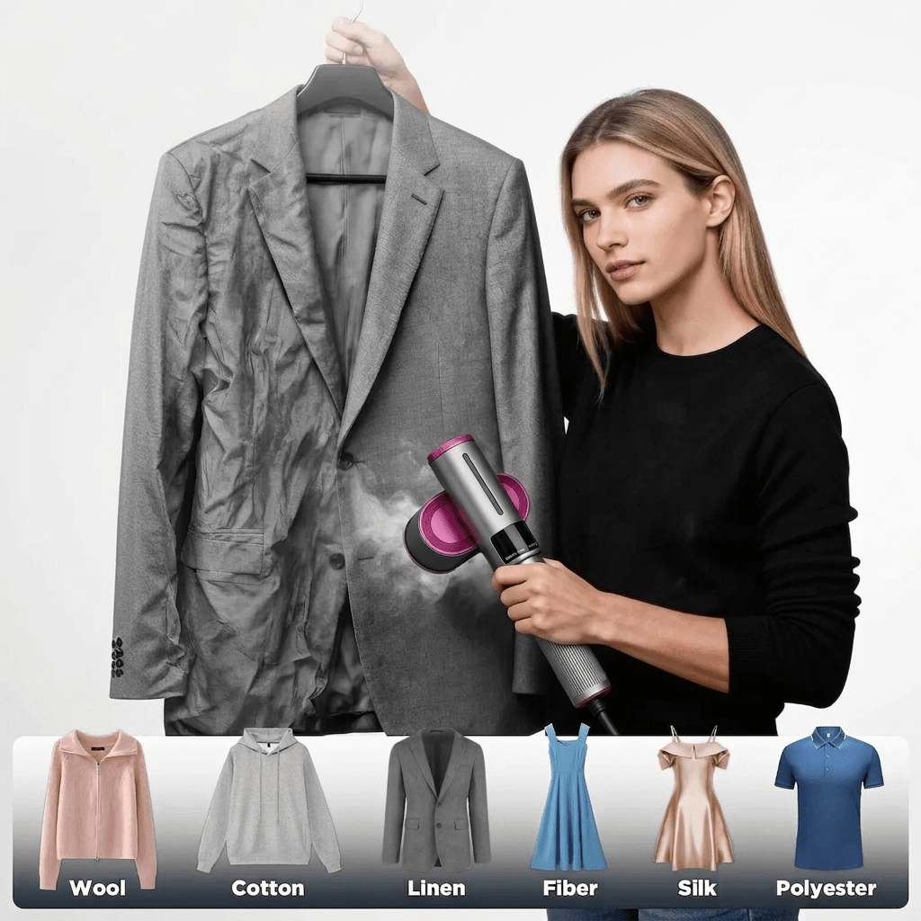 Portable Steam Iron - Velvet Home