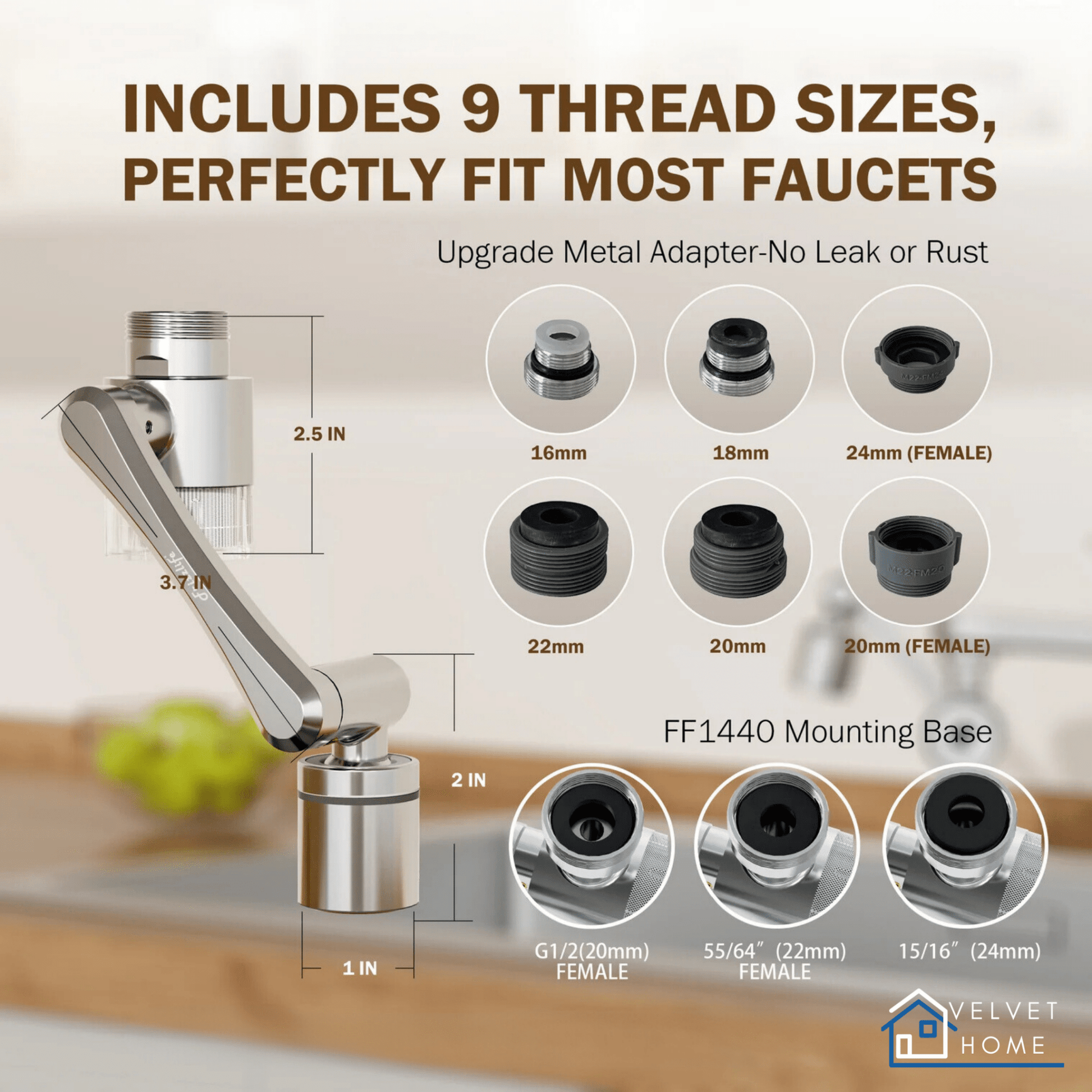 Smart Filtered Faucet - Velvet Home