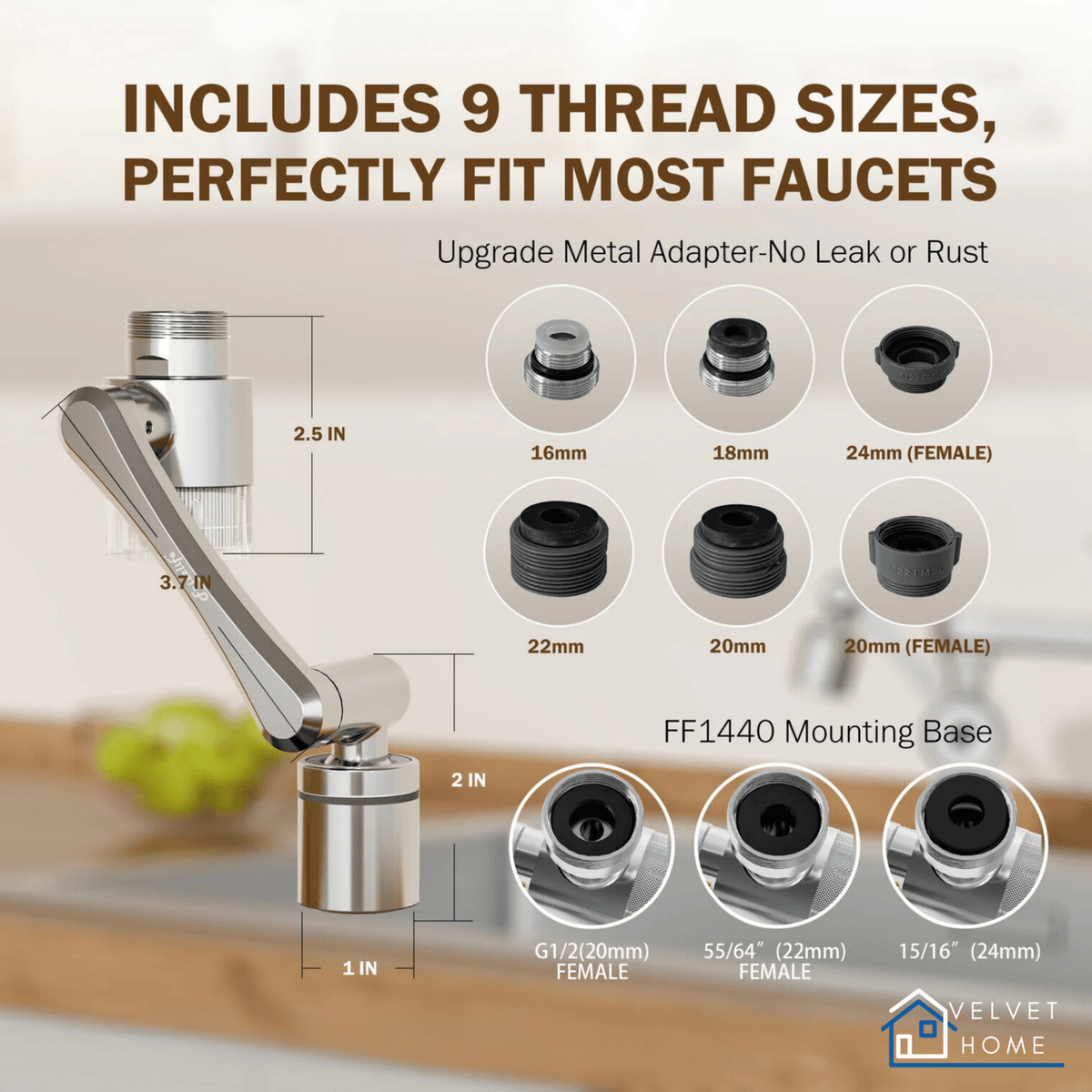 Smart Filtered Faucet - Velvet Home